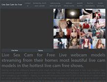 Tablet Screenshot of livecamfree.net